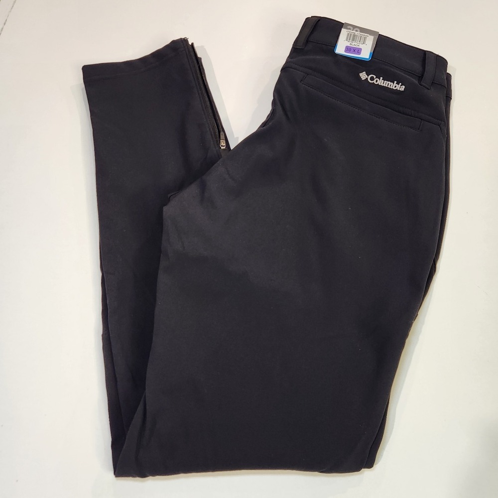 Columbia Pants‎ Men's Active Fit 5 pocket Pants 30W x 40L Black